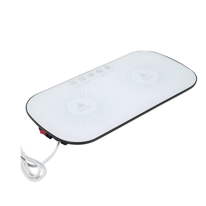 Bandeja Calienta Platos Eléctrica Vidrio Templado 32w