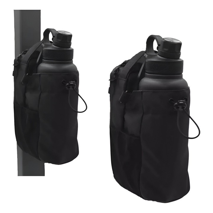 Bolso Magnético Gym Portabotellas Celular Y Llaves