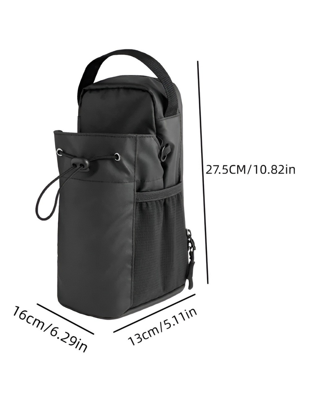 Bolso Magnético Gym Portabotellas Celular Y Llaves