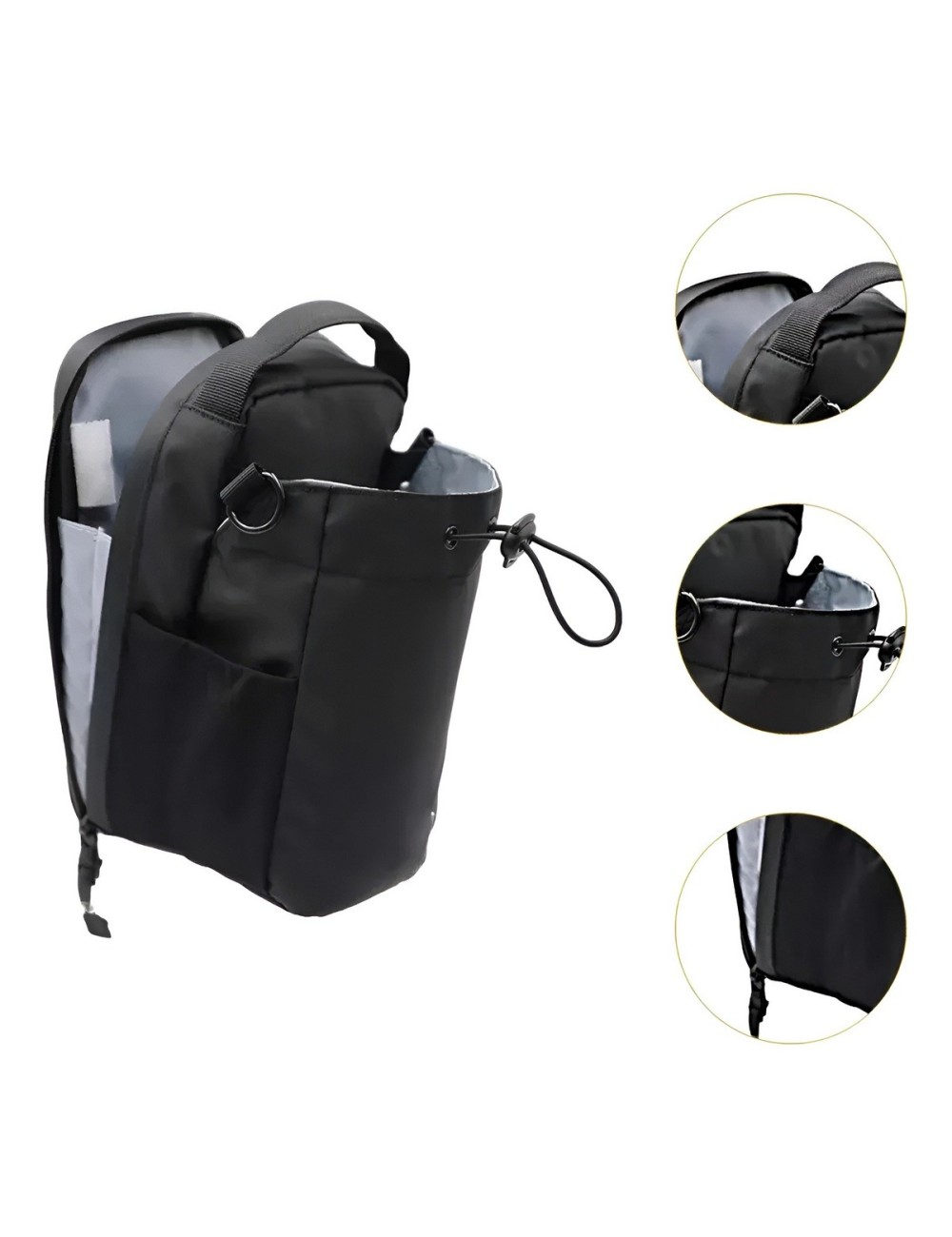 Bolso Magnético Gym Portabotellas Celular Y Llaves