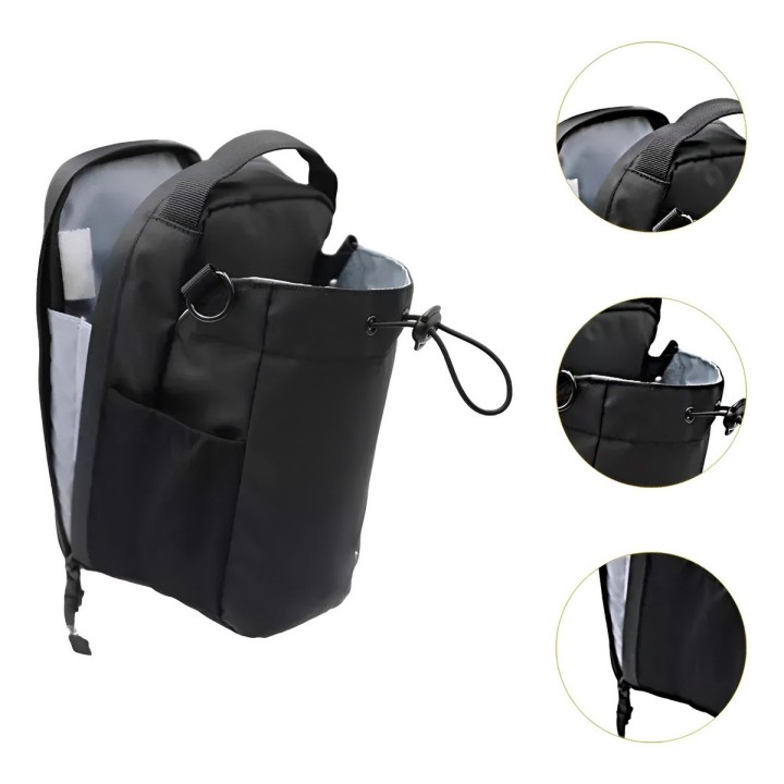 Bolso Magnético Gym Portabotellas Celular Y Llaves