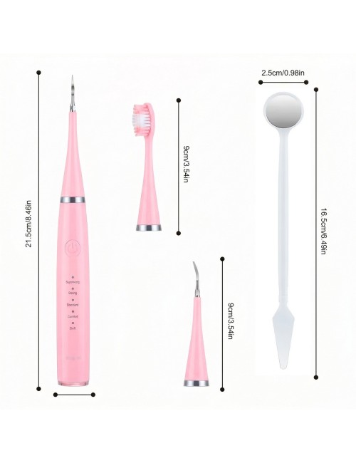 Cepillo Electrico Dental 3 En 1 Quita Sarro Y Manchas