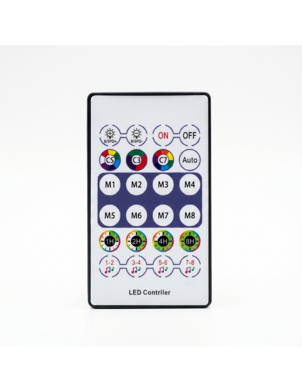 Cinta Neón Led Inteligente Bluetooth App Y Control Remoto 5m