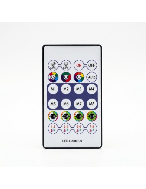 Cinta Neón Led Inteligente Bluetooth App Y Control Remoto 5m