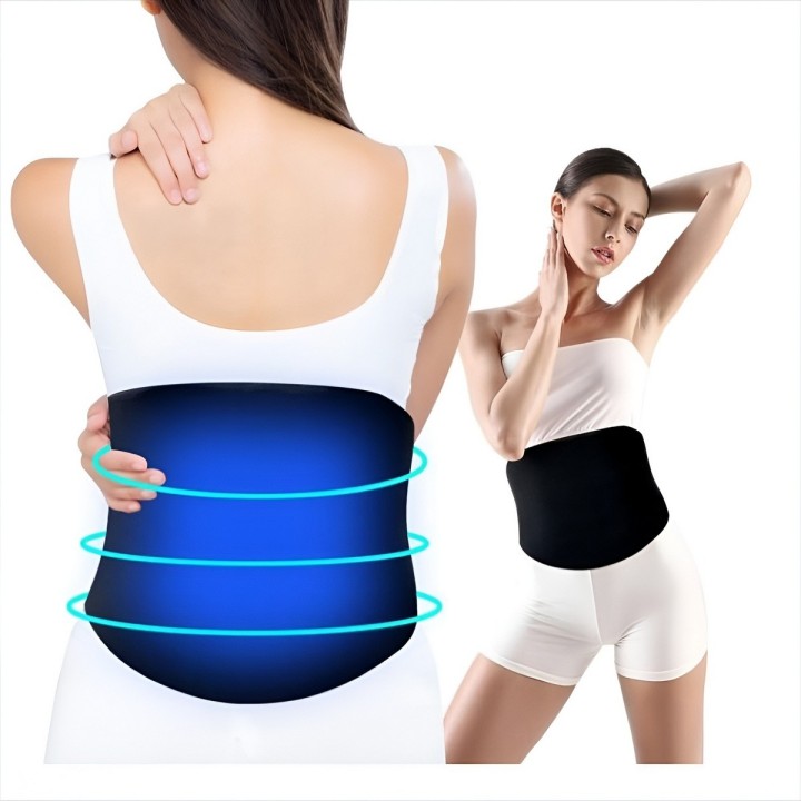 Faja De Gel Terapia Frío Calor Alivio Dolor Lumbar Ajustable