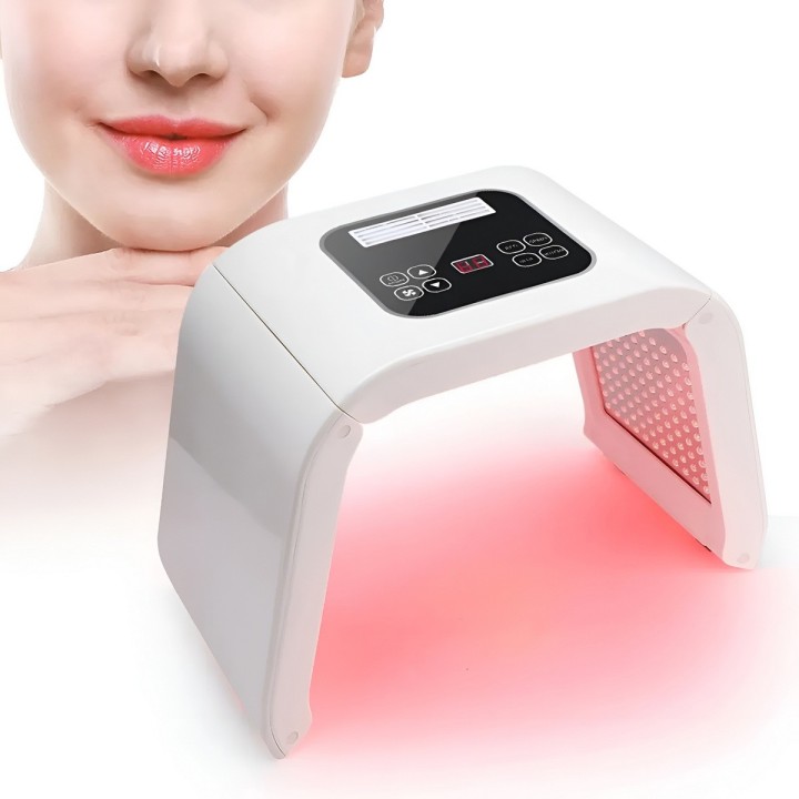 Lámpara Led Fototerapia Facial 7 Colores Pdt Cabina Estética