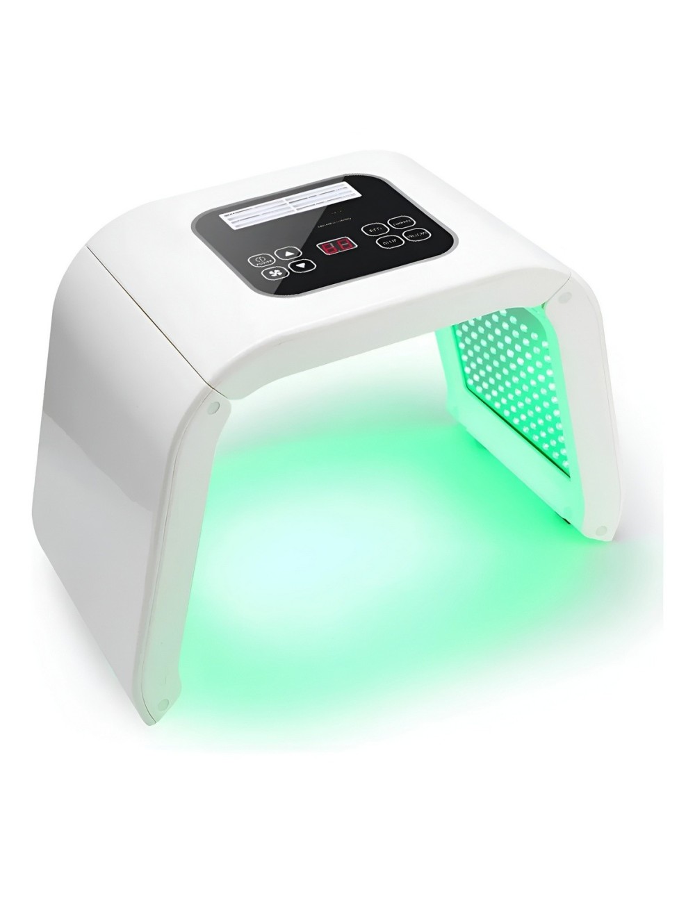 Lámpara Led Fototerapia Facial 7 Colores Pdt Cabina Estética