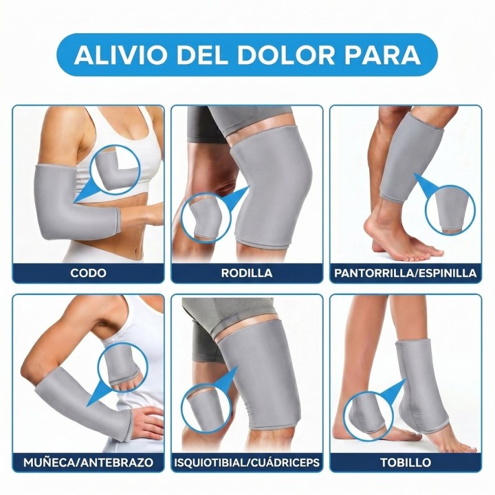 Manga De Compresión Gel Terapia Frío Calor Dolor Articular