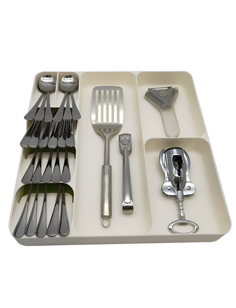 Organizador De Cubiertos Gaveta Cocina Expandible Multiusos