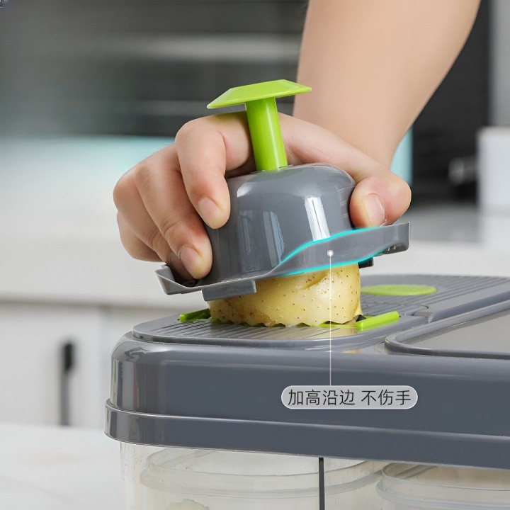 Picador Cortador De Verduras Multifuncional 14 En 1 Gourmet
