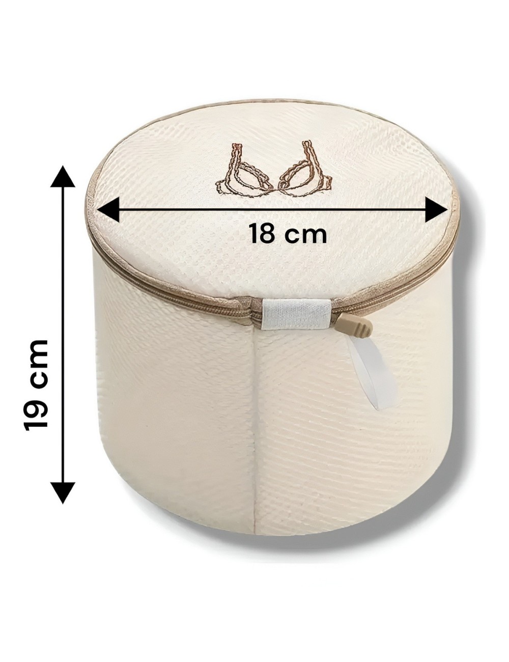 Set 5 Bolsas Malla Lavandería Para Ropa Delicada Y Brasier
