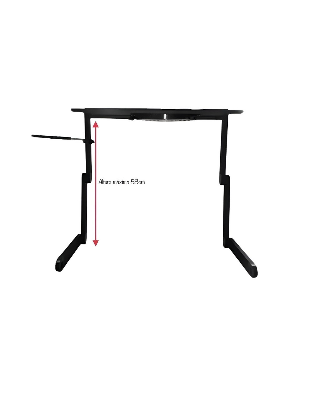 Soporte Plegable Notebook Cama Sofa Ventilador Y Mouse Pad