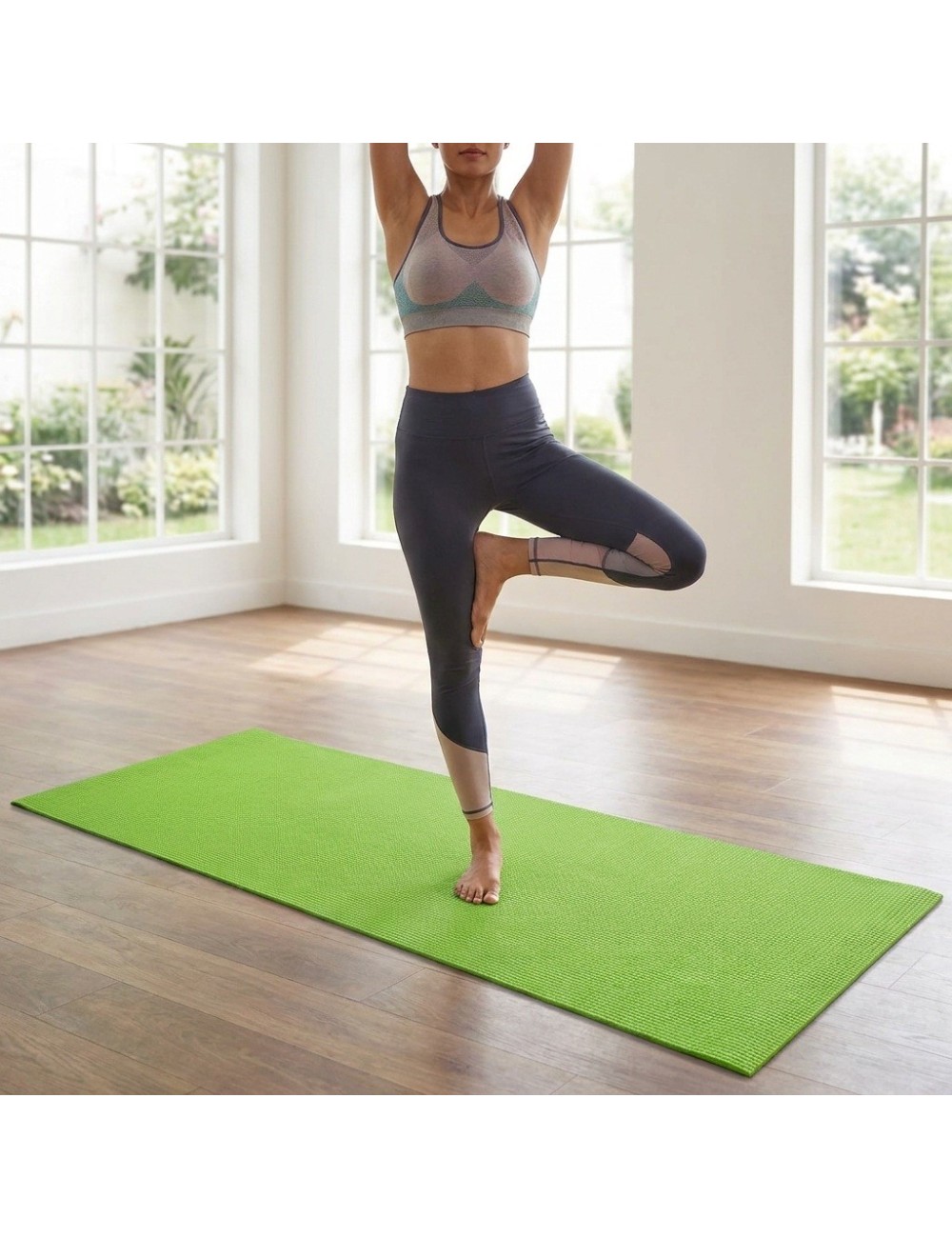 Tapete Yoga Mat Pilates 173x61cm 3mm Antideslizante Unicolor