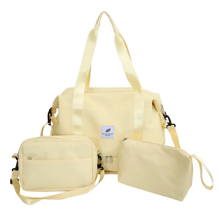 Kit 3 Maletas Viajeras Gym Deporte Bolso Zapaton Impermeable