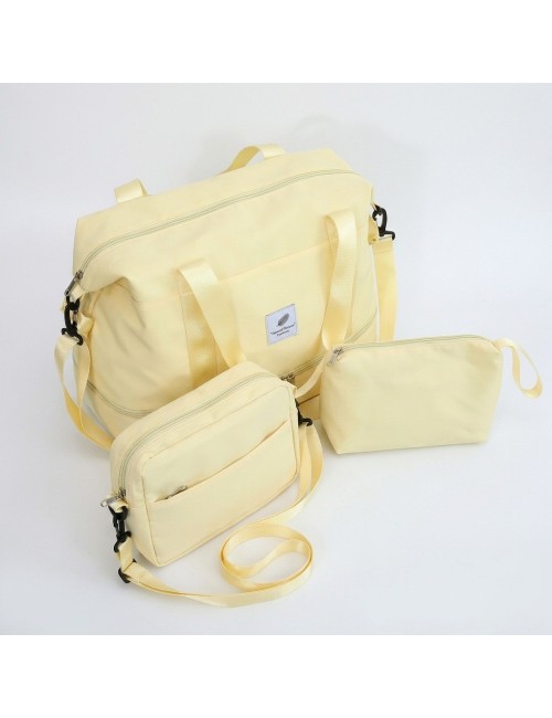Kit 3 Maletas Viajeras Gym Deporte Bolso Zapaton Impermeable