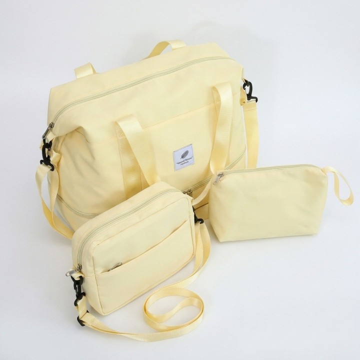 Kit 3 Maletas Viajeras Gym Deporte Bolso Zapaton Impermeable