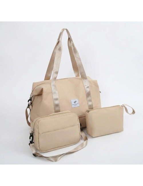 Kit 3 Maletas Viajeras Gym Deporte Bolso Zapaton Impermeable
