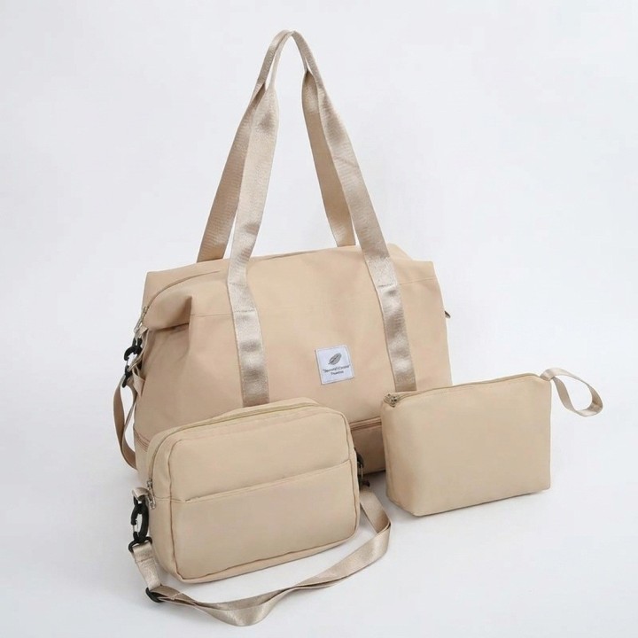 Kit 3 Maletas Viajeras Gym Deporte Bolso Zapaton Impermeable