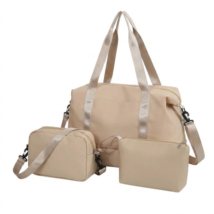 Kit 3 Maletas Viajeras Gym Deporte Bolso Zapaton Impermeable