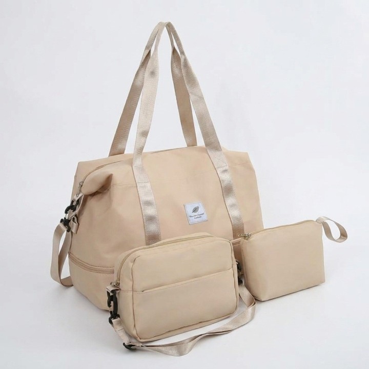 Kit 3 Maletas Viajeras Gym Deporte Bolso Zapaton Impermeable