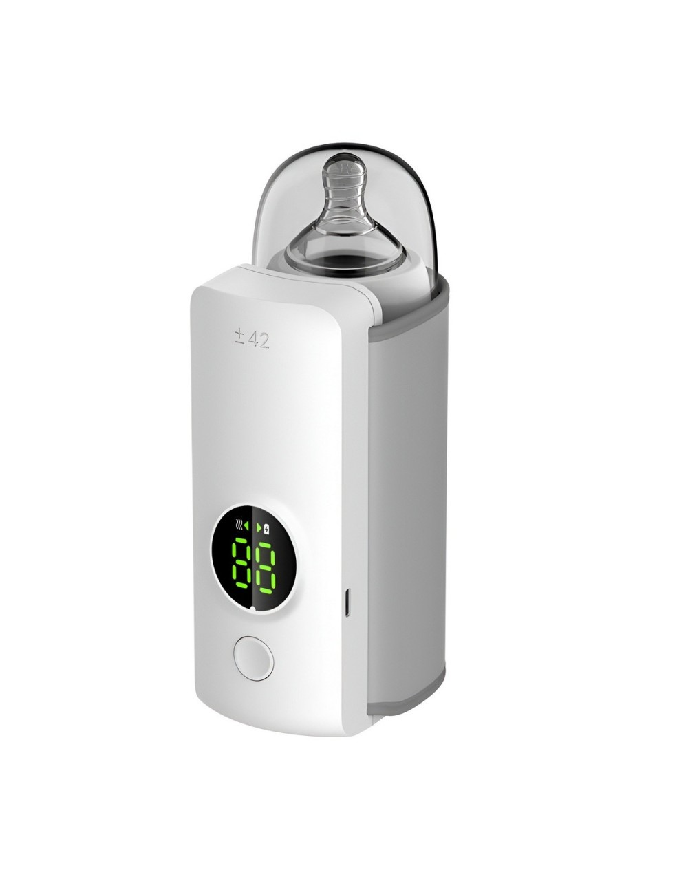 Calentador De Biberones Portátil Usb Digital Carga Rápida