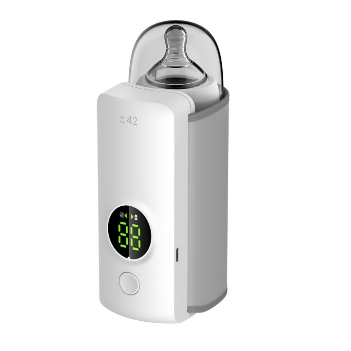 Calentador De Biberones Portátil Usb Digital Carga Rápida