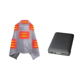 Manta Térmica Eléctrica Portátil 8 Zonas Calor Usb