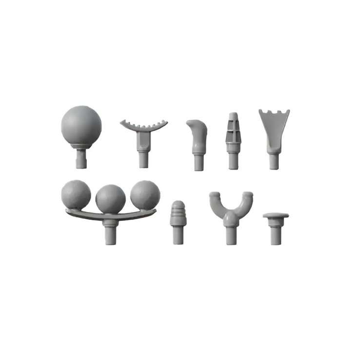 Pistola Masajeadora Muscular Triple Cabezal Fascia 6 Niveles