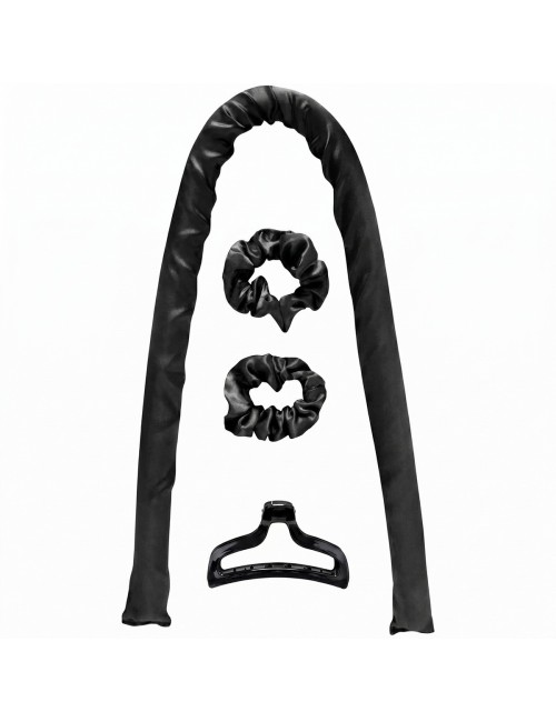 Kit Ondas Sin Calor Rizador Cabello Satin Scrunchies