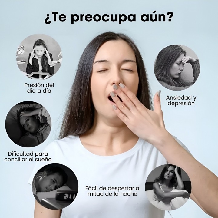 Dispositivo Ayuda Sueño Insomnio Ansiedad Microcorriente Ems