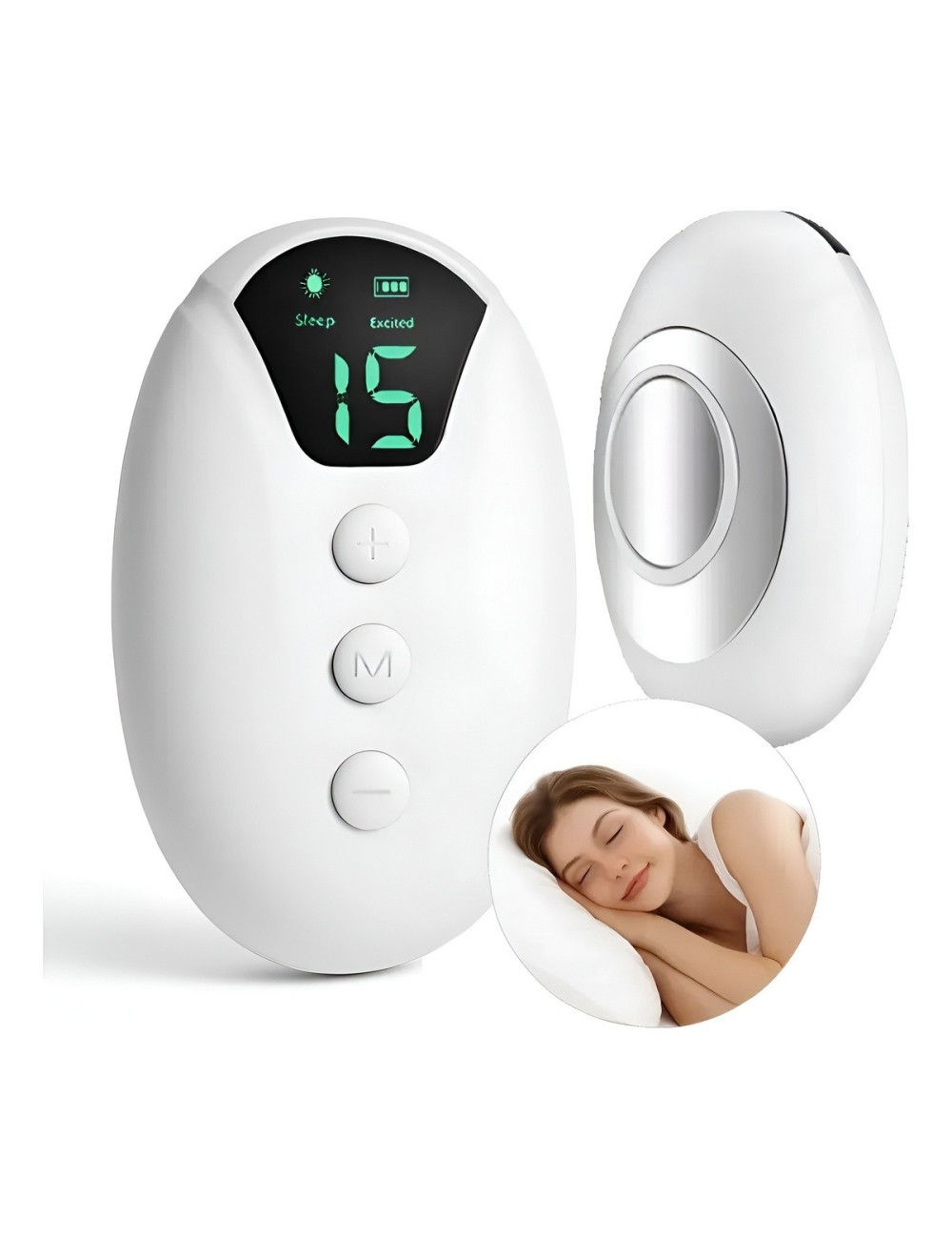 Dispositivo Ayuda Sueño Insomnio Ansiedad Microcorriente Ems