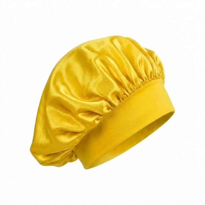 Gorro De Satín Para Dormir Anti Frizz Protección Cabello