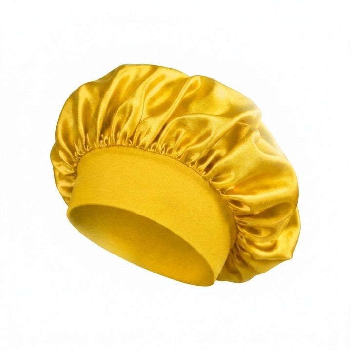 Gorro De Satín Para Dormir Anti Frizz Protección Cabello