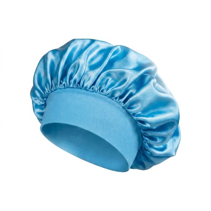 Gorro De Satín Para Dormir Anti Frizz Protección Cabello