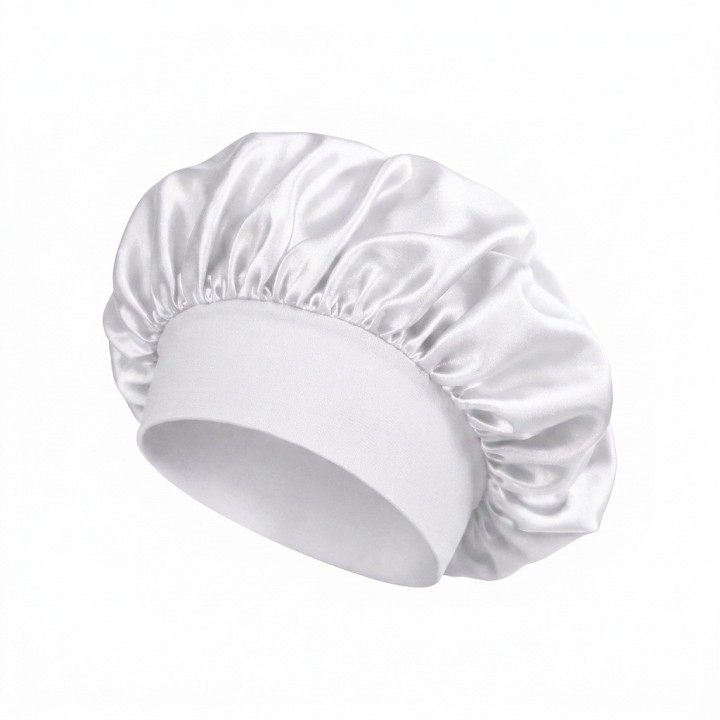 Gorro De Satín Para Dormir Anti Frizz Protección Cabello