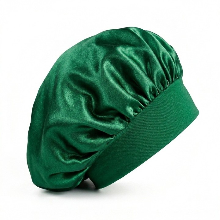 Gorro De Satín Para Dormir Anti Frizz Protección Cabello