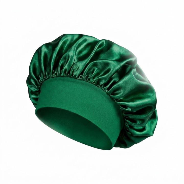 Gorro De Satín Para Dormir Anti Frizz Protección Cabello