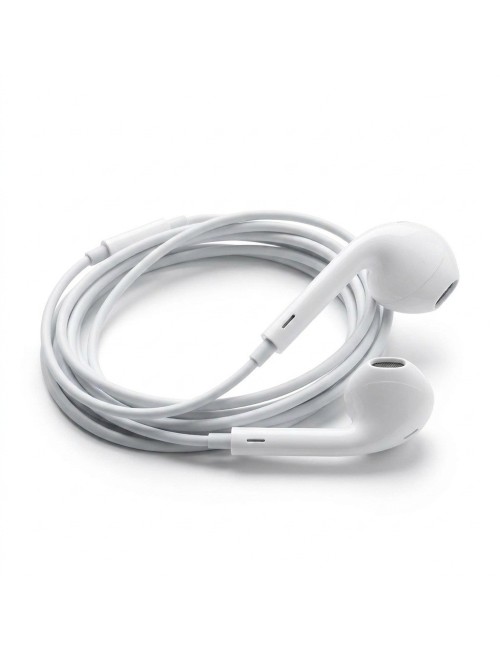 Audífonos E4 Manos Libres Jack 3.5mm Extra Bass Blanco