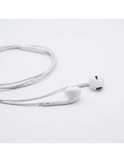 Audífonos E4 Manos Libres Jack 3.5mm Extra Bass Blanco