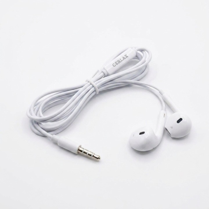 Audífonos E4 Manos Libres Jack 3.5mm Extra Bass Blanco