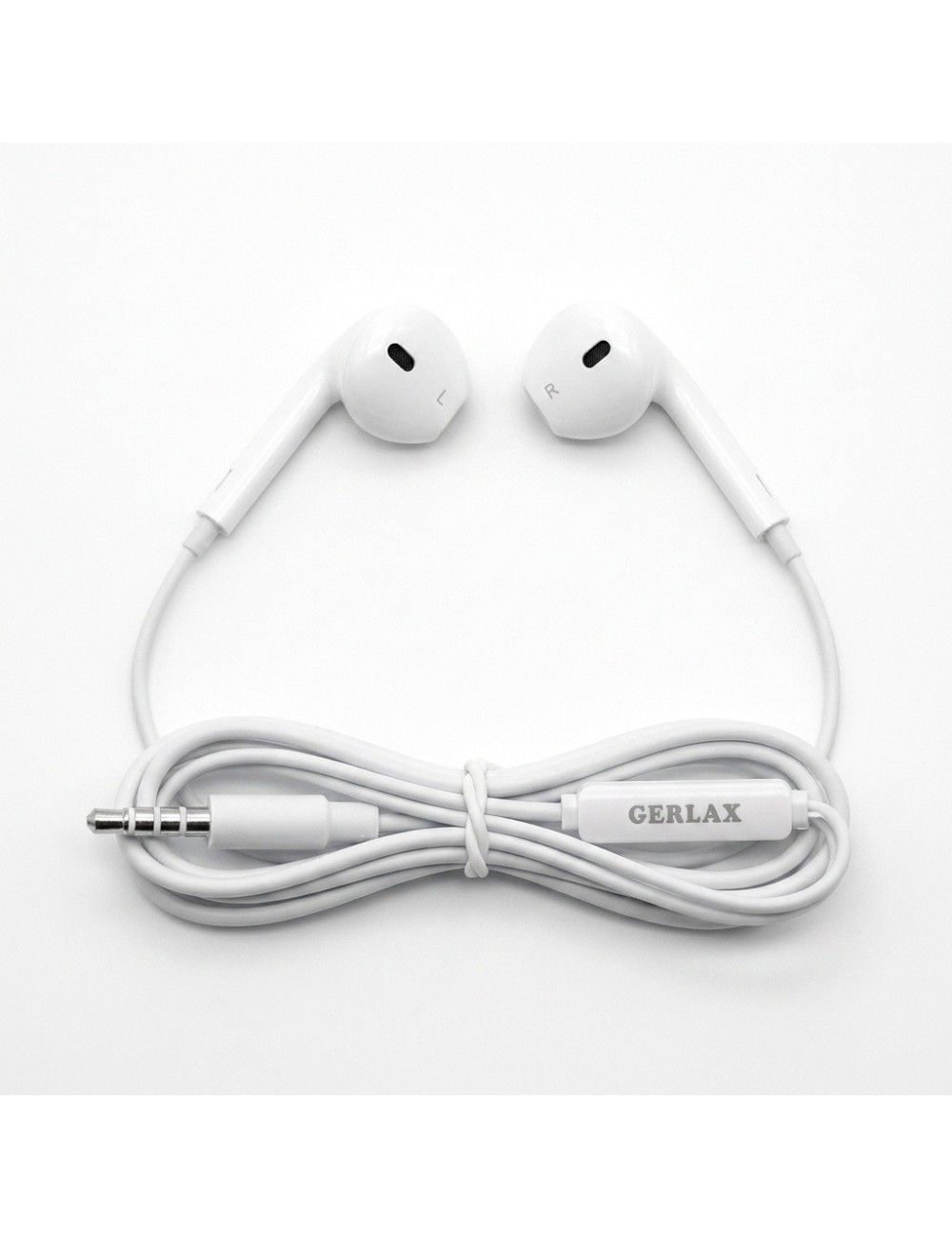 Audífonos E4 Manos Libres Jack 3.5mm Extra Bass Blanco