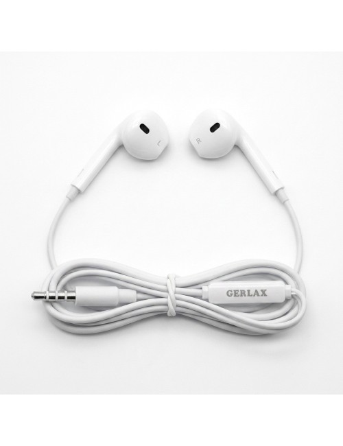 Audífonos E4 Manos Libres Jack 3.5mm Extra Bass Blanco