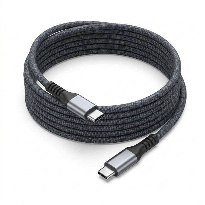 Cable Tipo C A Tipo C 2 Metros Carga Rapida N-10