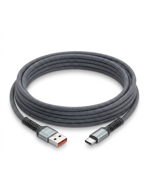 Cable Tipo C A Tipo Usb 2 Metros Carga Rapida N-10