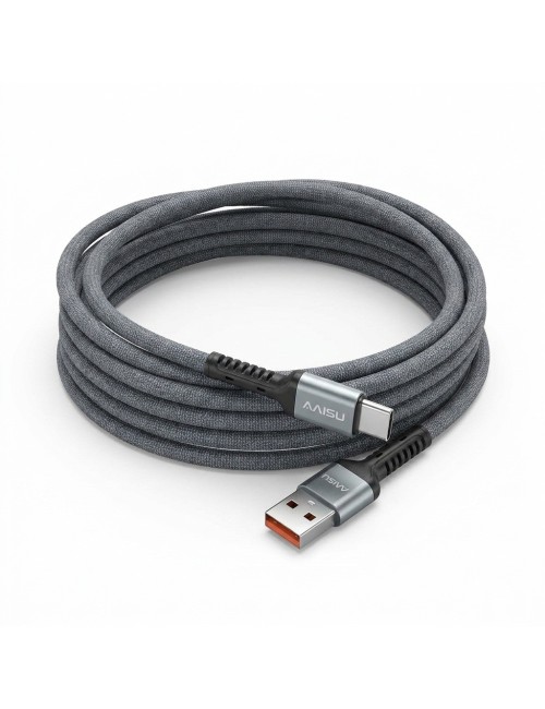 Cable Tipo C A Tipo Usb 2 Metros Carga Rapida N-10