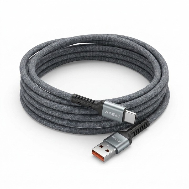 Cable Tipo C A Tipo Usb 2 Metros Carga Rapida N-10