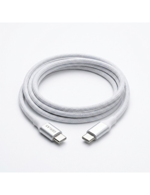 Cable Usb-c A Usb-c D15t 60w 1m Carga Rápida Trenzado