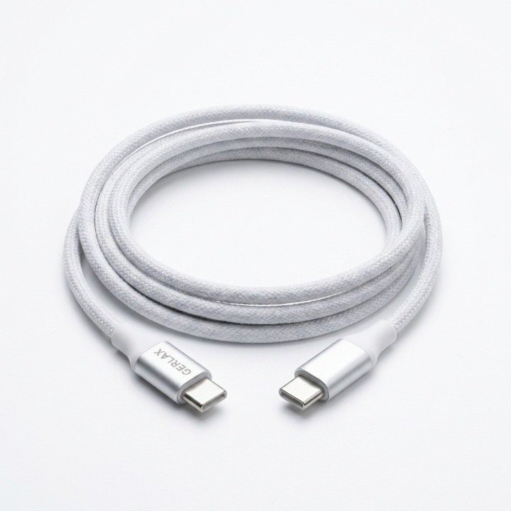 Cable Usb-c A Usb-c D15t 60w 1m Carga Rápida Trenzado