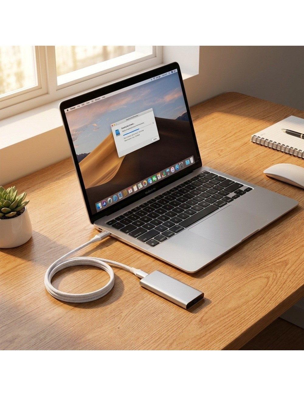 Cable Usb-c A Usb-c D15t 60w 1m Carga Rápida Trenzado