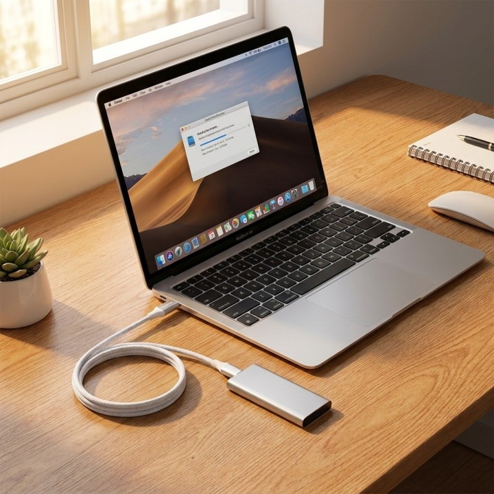 Cable Usb-c A Usb-c D15t 60w 1m Carga Rápida Trenzado